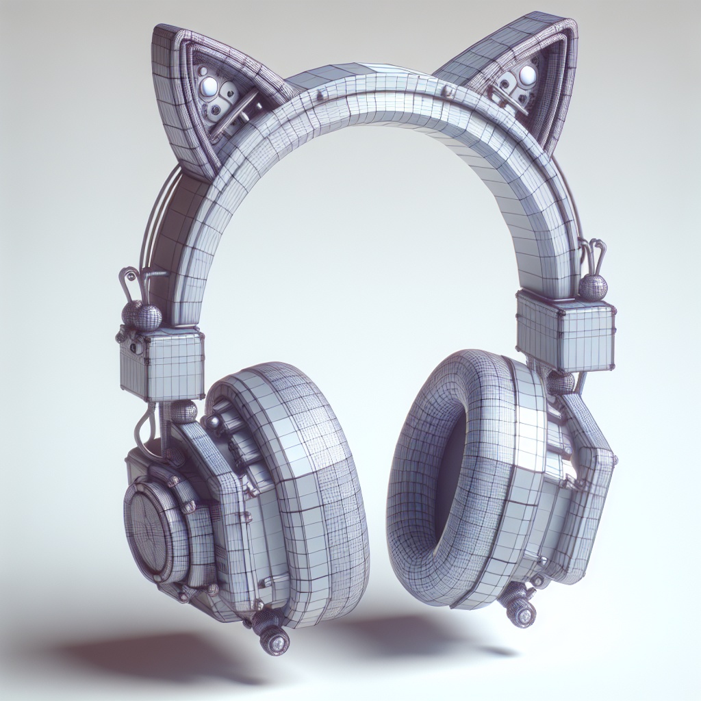 Single Isolated 3d Model Of Cyberpunk (FBX, GLB, OBJ, USDZ/PBR)