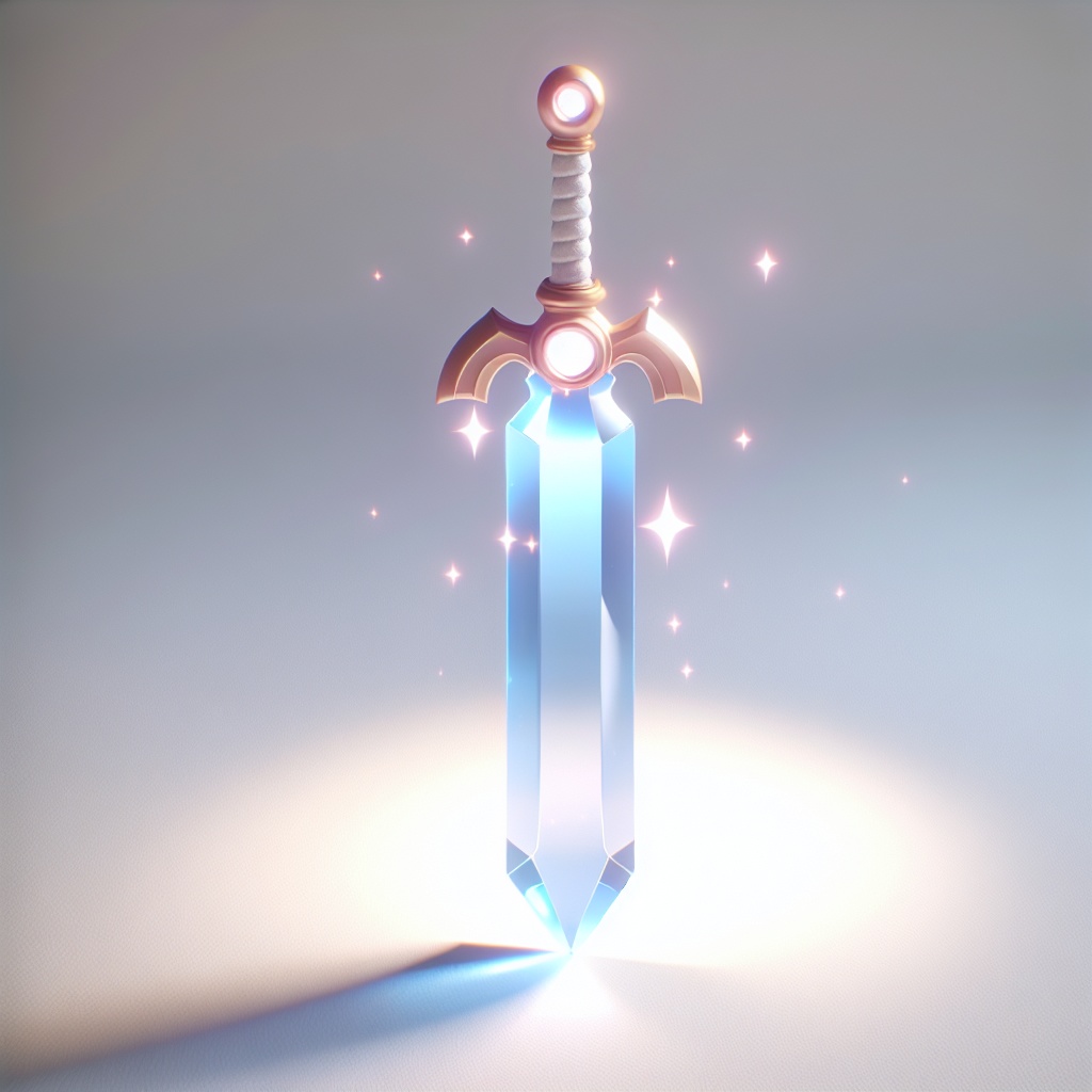 Single Isolated 3d Model Of Crystal (FBX, GLB, OBJ, USDZ/PBR)