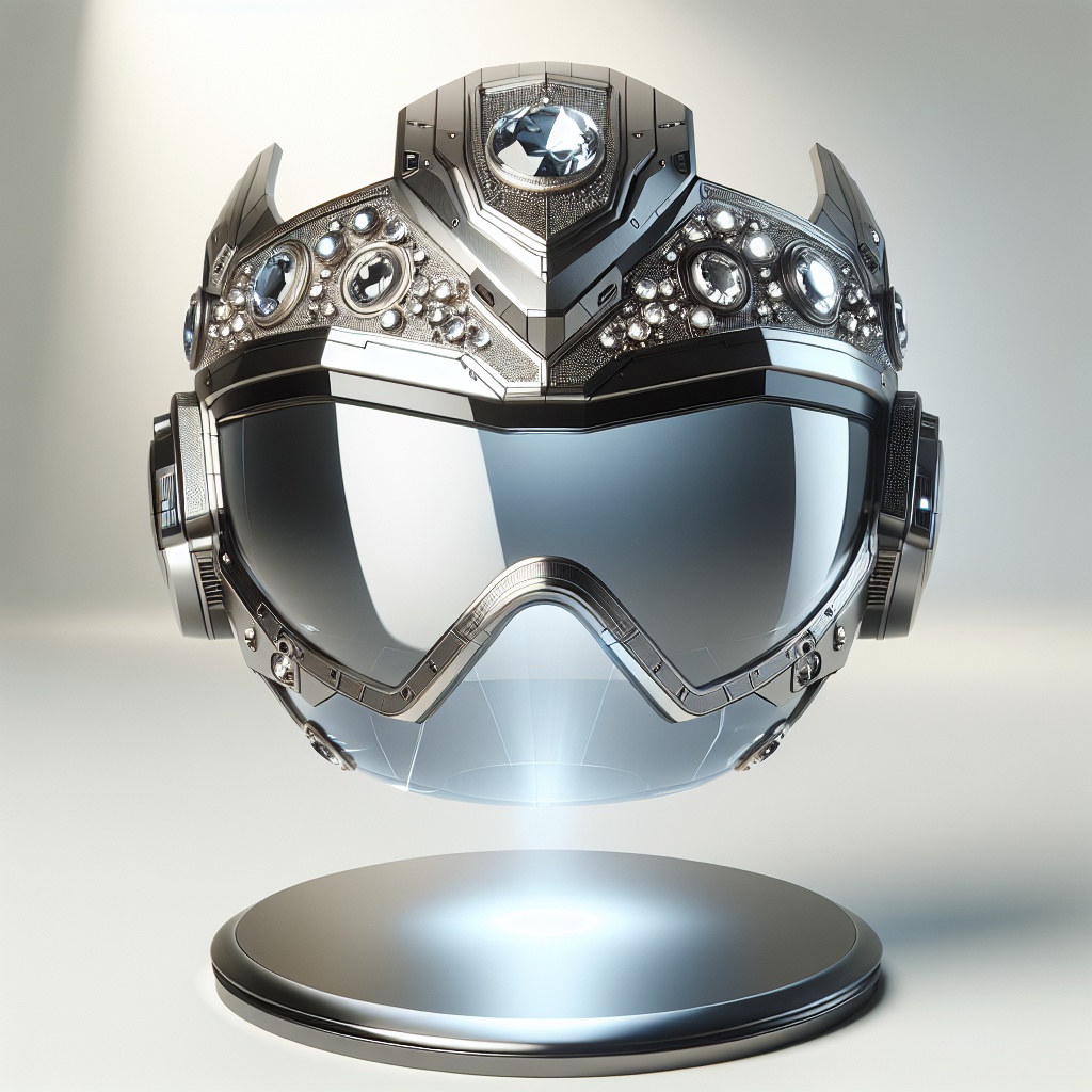 Single Isolated 3d Model Of Futuristic (FBX, GLB, USDZ/PBR)