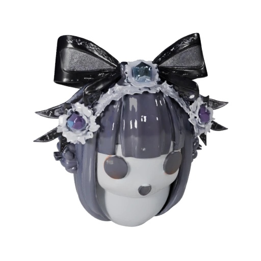 Single Isolated 3d Model Of Gothic (FBX, GLB, OBJ, USDZ/PBR)