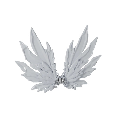 Single Isolated 3d Model Of Fairy (FBX, GLB, OBJ, USDZ/PBR)