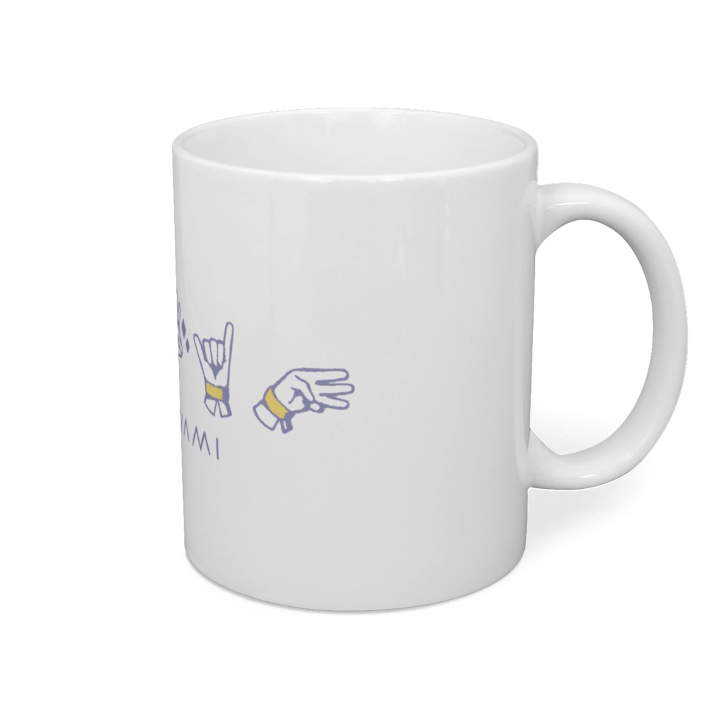 如月やみイメージ マグカップ(HANDS/PASTEL)
