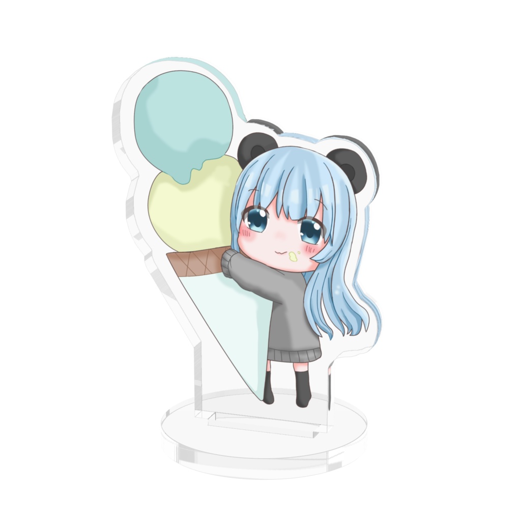 アイス持ちねむりいぬアクスタ