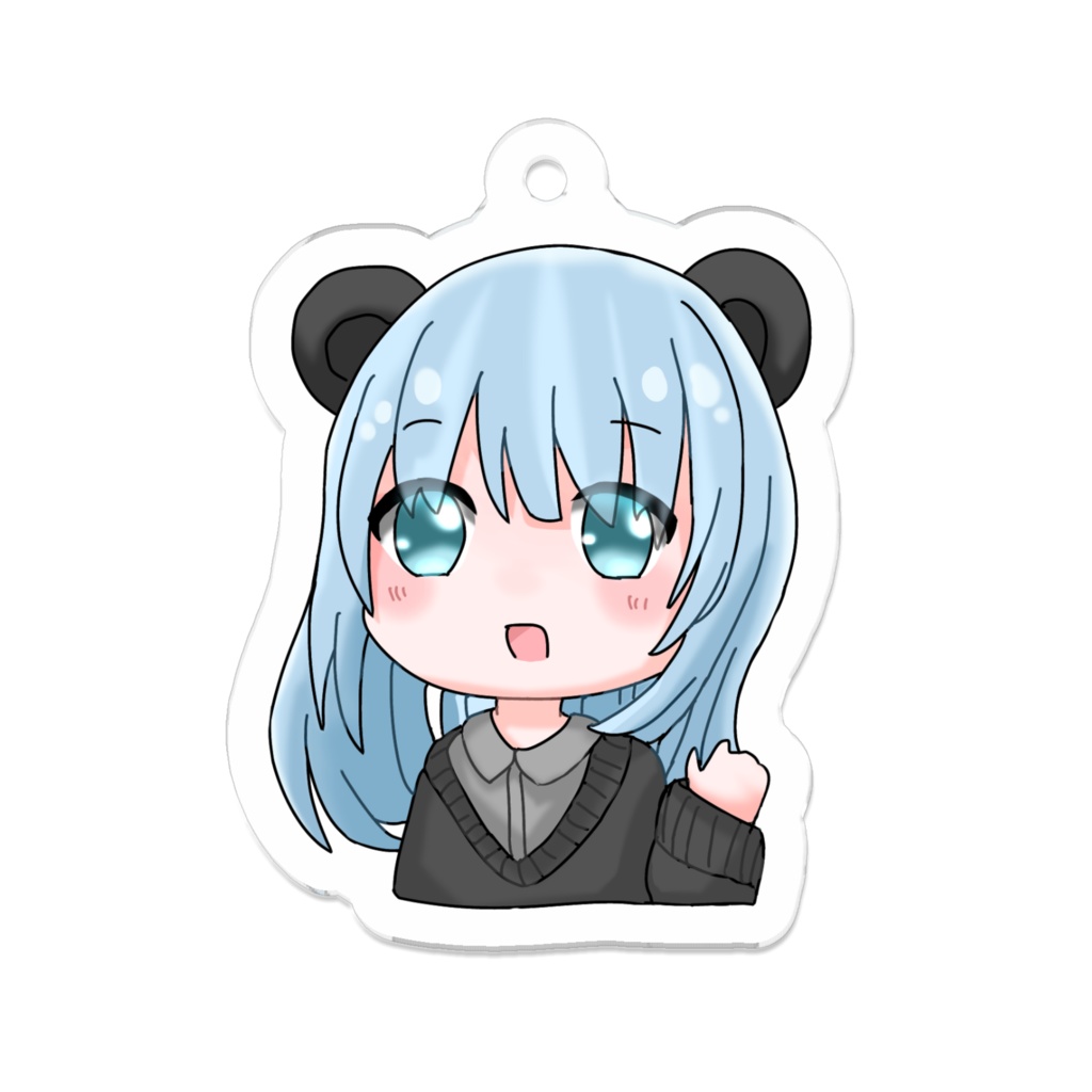 ねむりいぬアクキー