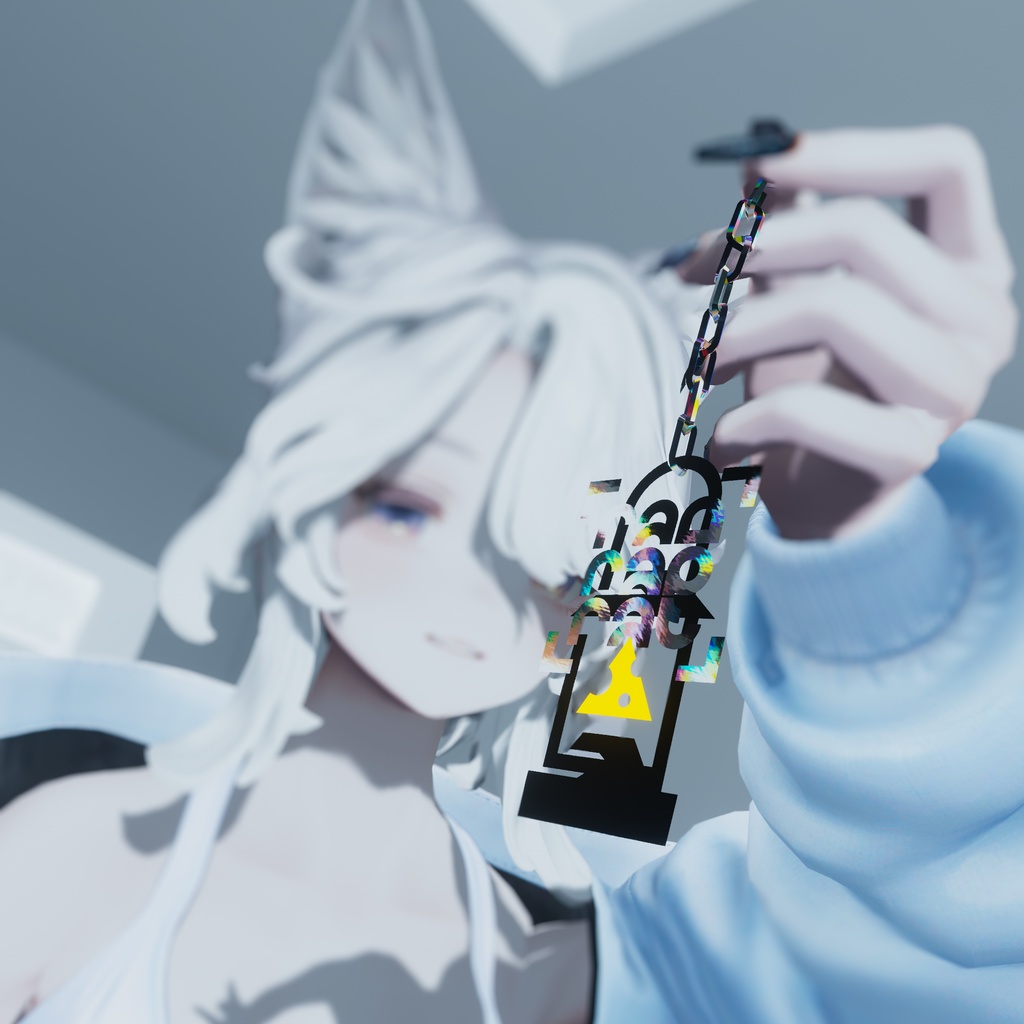 【オリジナル3Dモデル】Rad,Rap,Rat.keychain【無料】