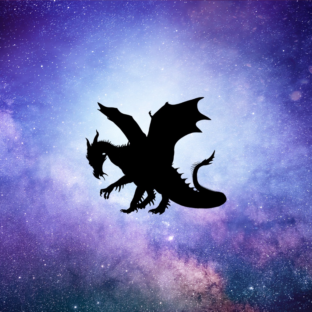 運気上昇龍クリップアート 20点セット(PNG)