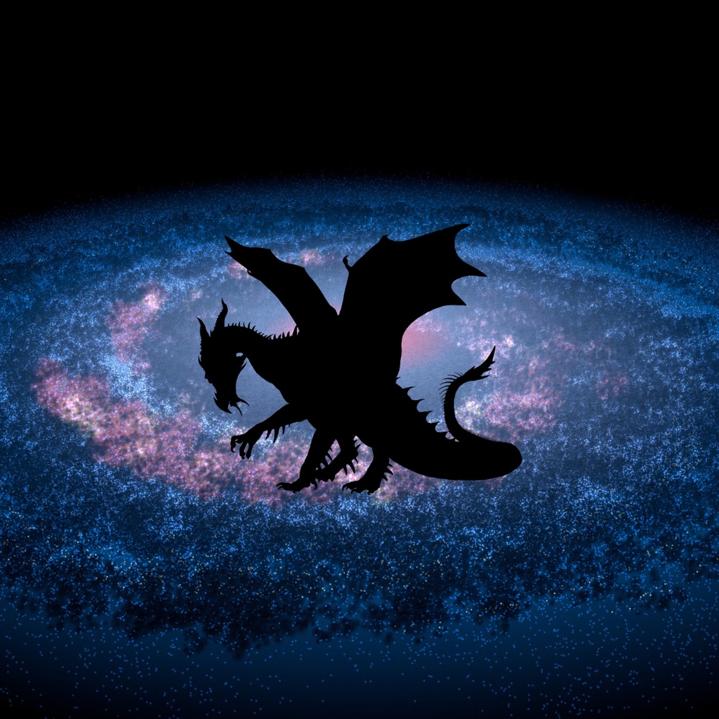 運気上昇龍クリップアート 20点セット(PNG)