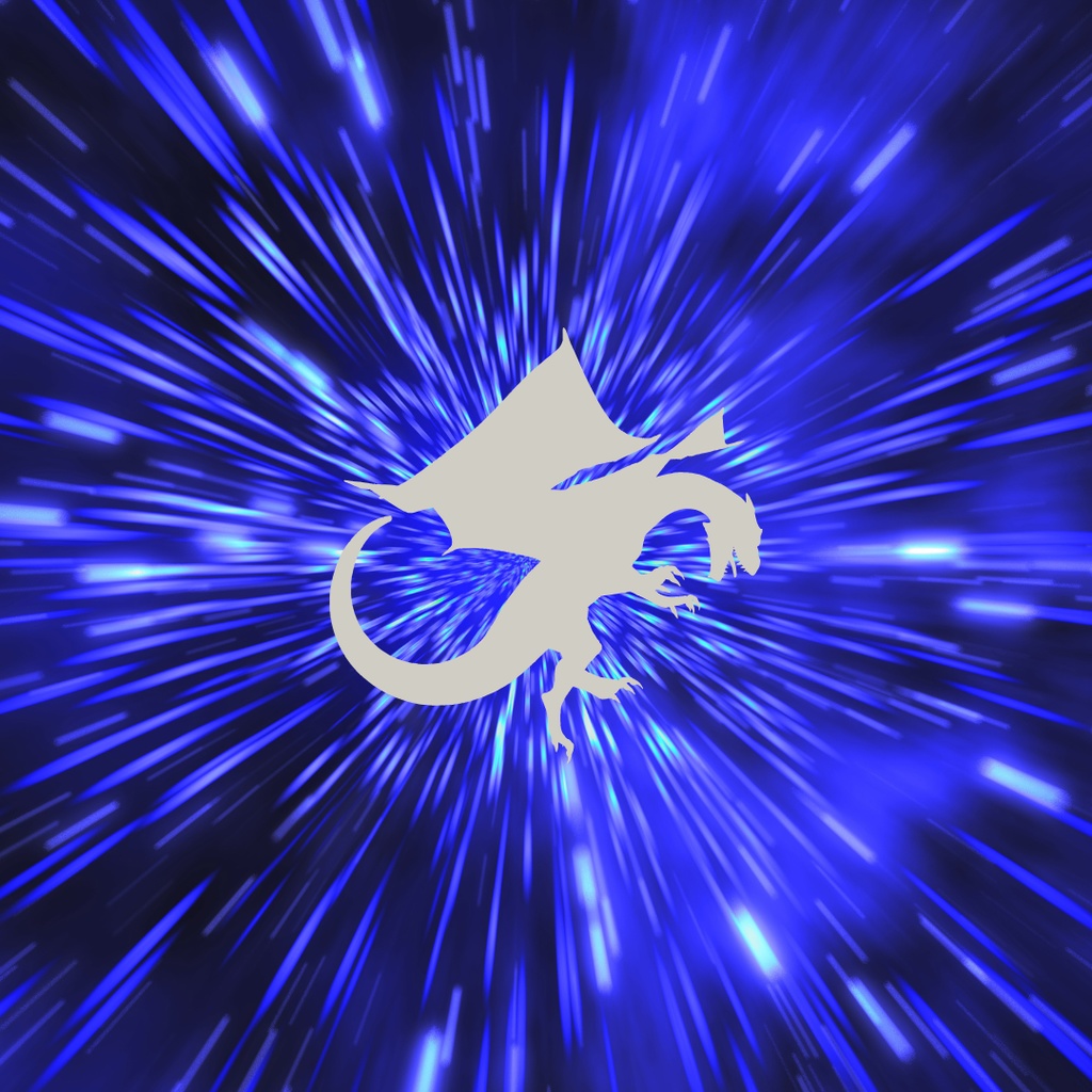 運気上昇龍クリップアート 48点セット(PNG)