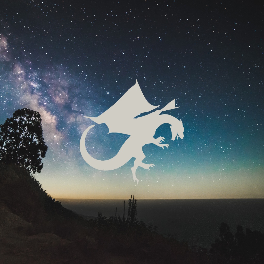 運気上昇龍クリップアート 48点セット(PNG)