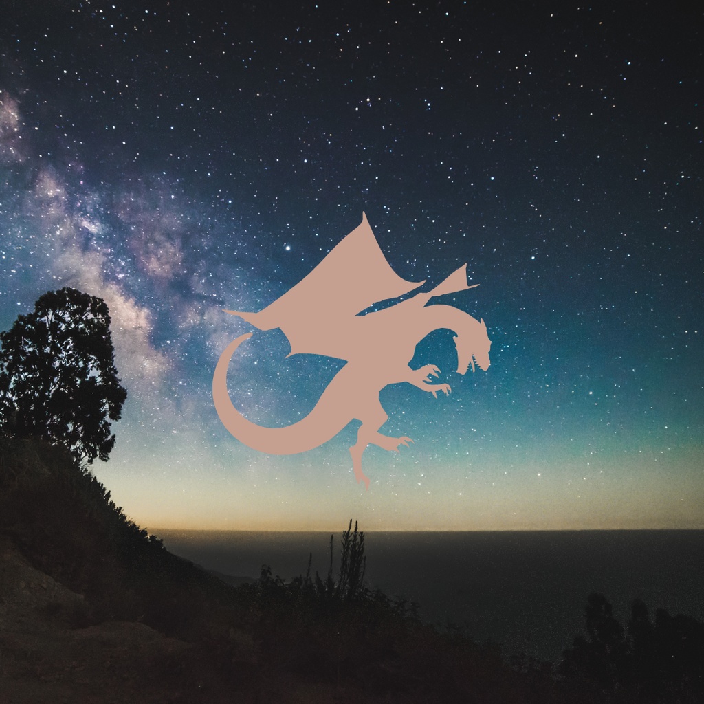 運気上昇龍クリップアート 48点セット(PNG)