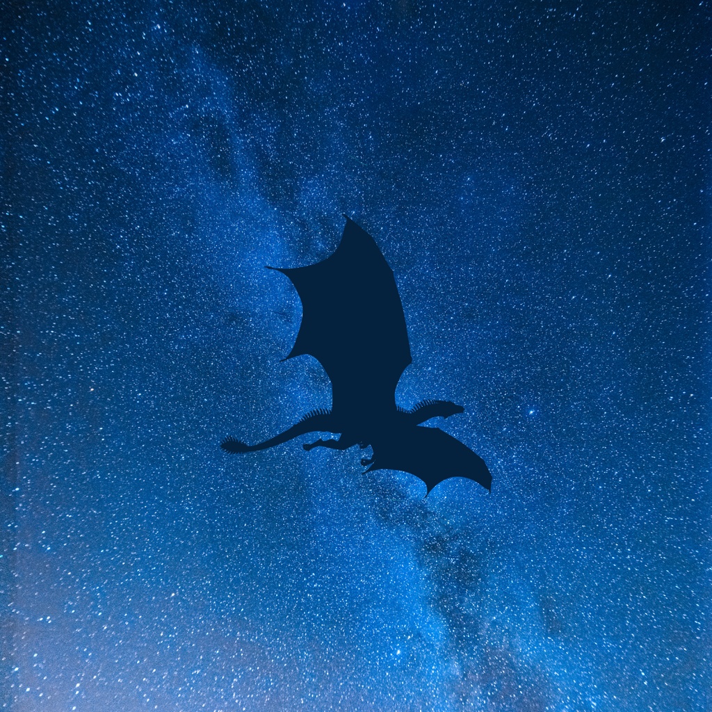 運気上昇龍クリップアート 55点セット(PNG)