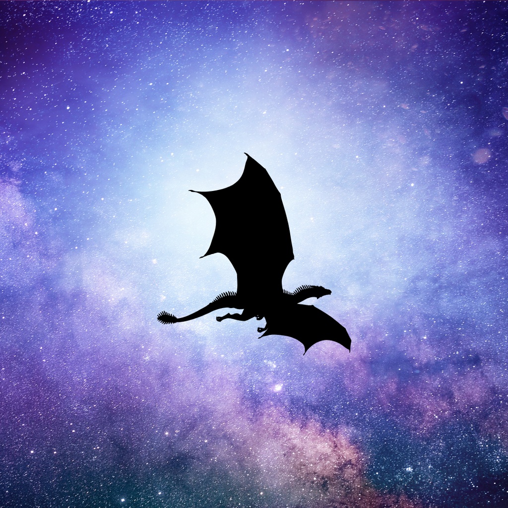 運気上昇龍クリップアート 55点セット(PNG)