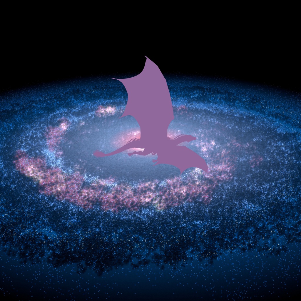 運気上昇龍クリップアート 55点セット(PNG)