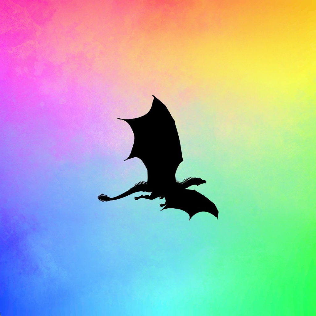 運気上昇龍クリップアート 55点セット(PNG)