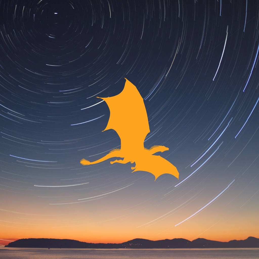 運気上昇龍クリップアート 55点セット(PNG)