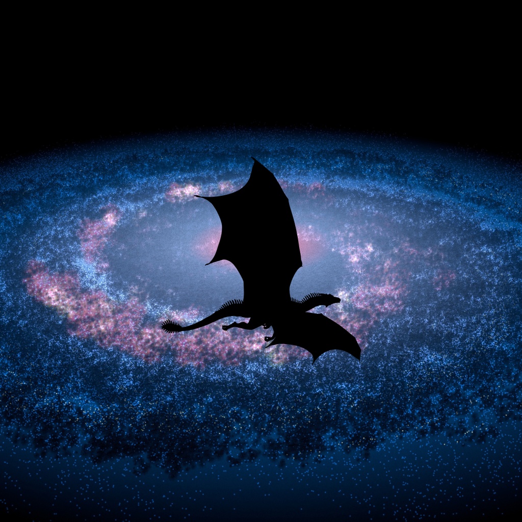 運気上昇龍クリップアート 55点セット(PNG)