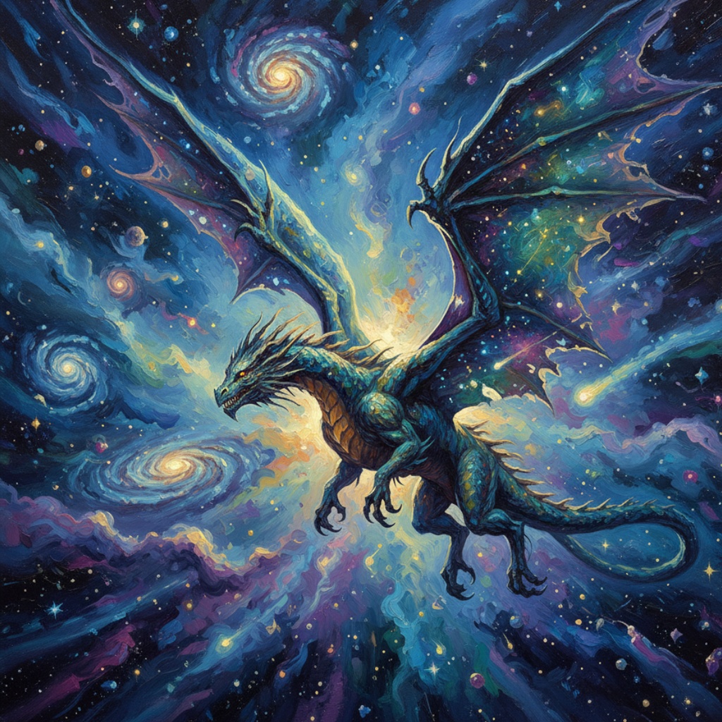 運気上昇龍クリップアート