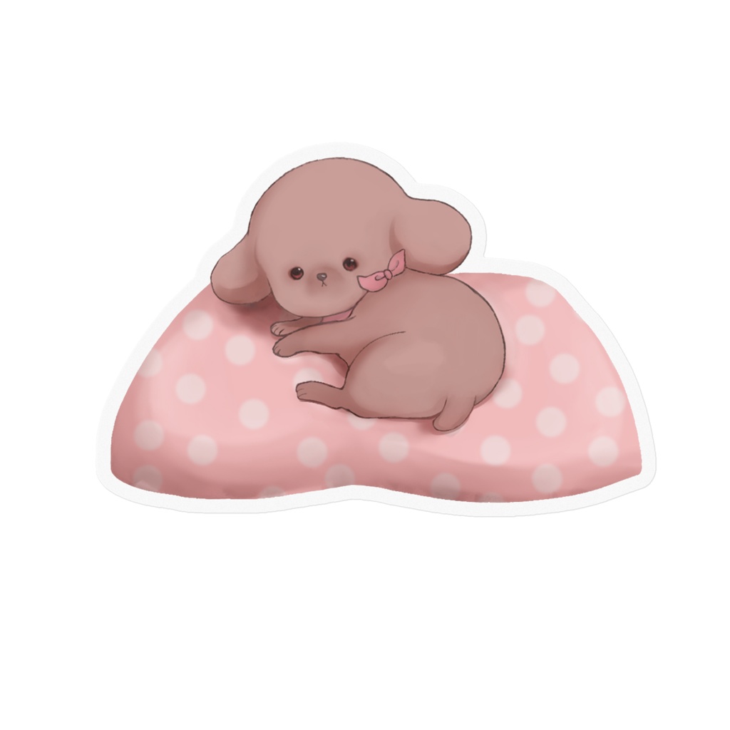 ころんとティーカップステッカー