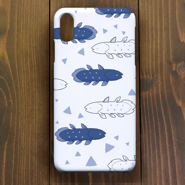 シーラカンス【iPhone11・iPhone SE2対応】シーラカンス・シーラカンス ホワイト スマホケースiPhone用【各機種あります】