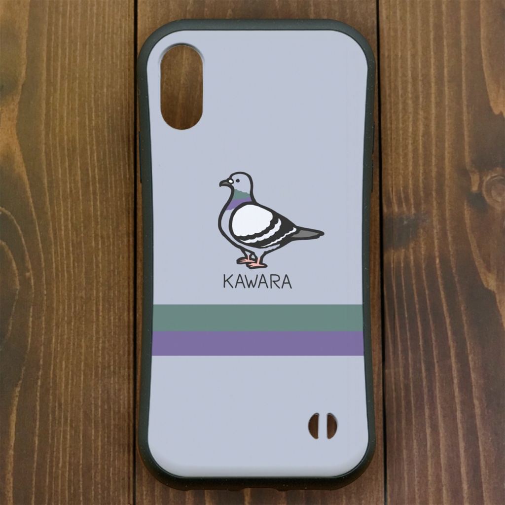 カワラバト【iPhone12・iPhone11対応】カワラバト グリップケース iPhone用【各機種あります】