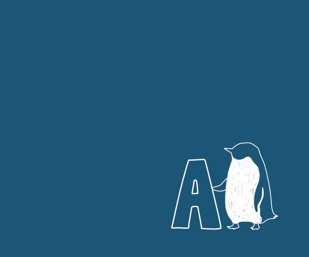 ペンギン【社員証入れ】ペンギンアルファベット・A・パスケース【パスケース】