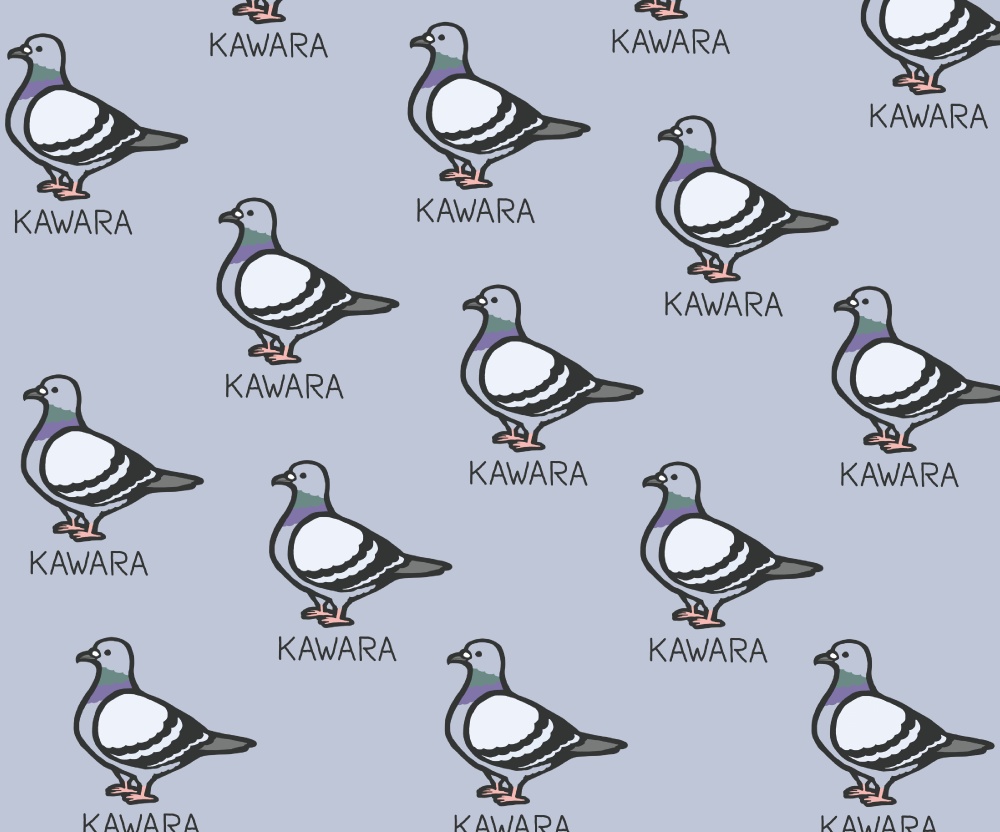 ハト【社員証入れ】カワラバト・パスケース【パスケース】