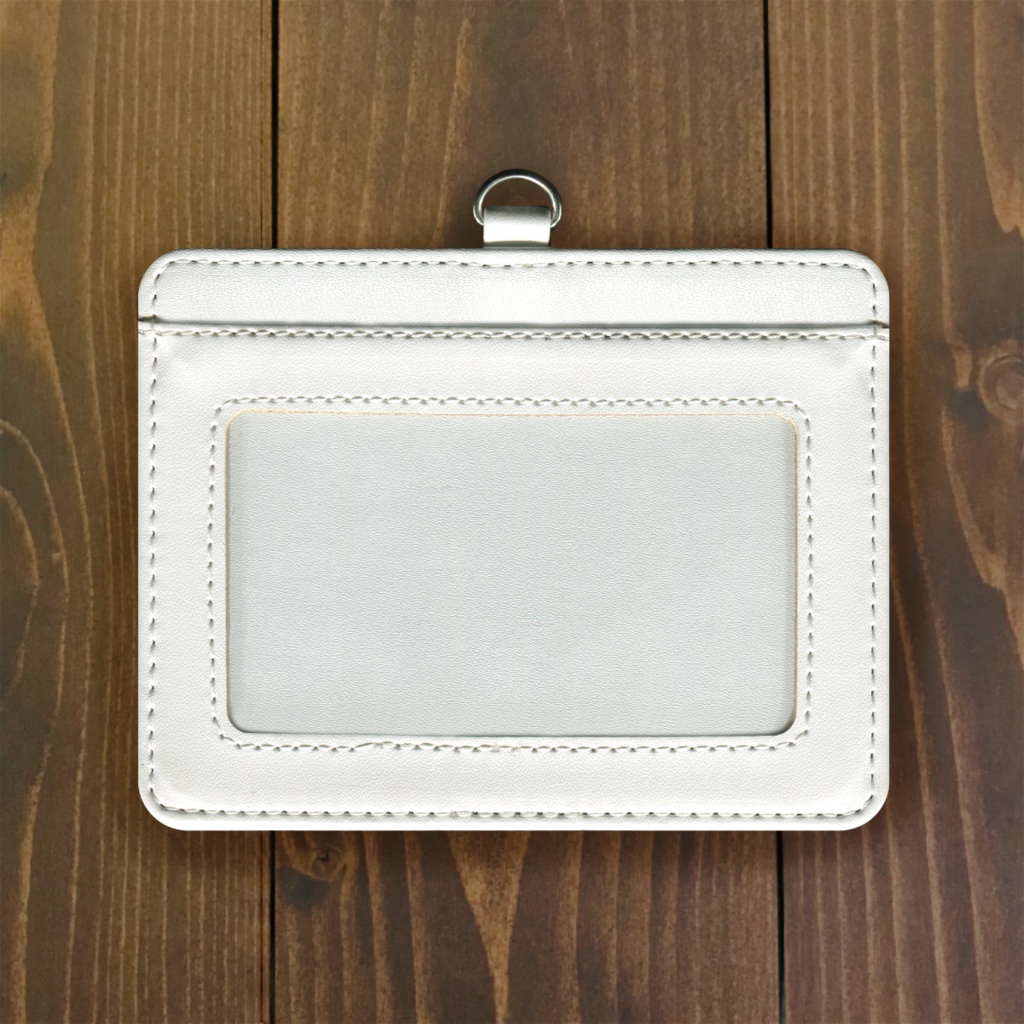 ヨウム【社員証入れ】ヨウムエアラインズ・ホワイト・パスケース【パスケース】