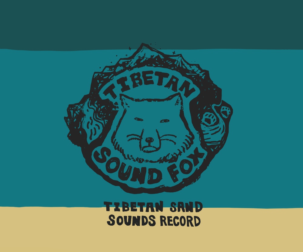 チベットスナギツネ【社員証入れ】チベタン サンド・サウンズレコード・パスケース・ブラック【パスケース】