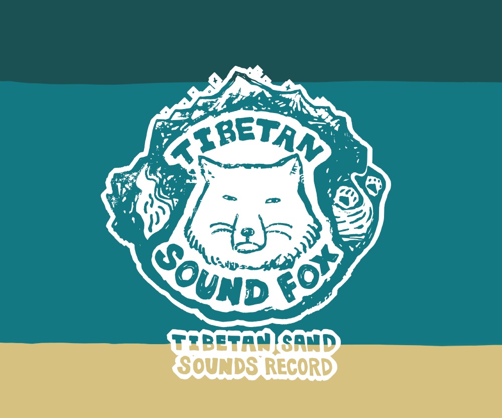 チベットスナギツネ【社員証入れ】チベタン サンド・サウンズレコード・パスケース・ホワイト【パスケース】