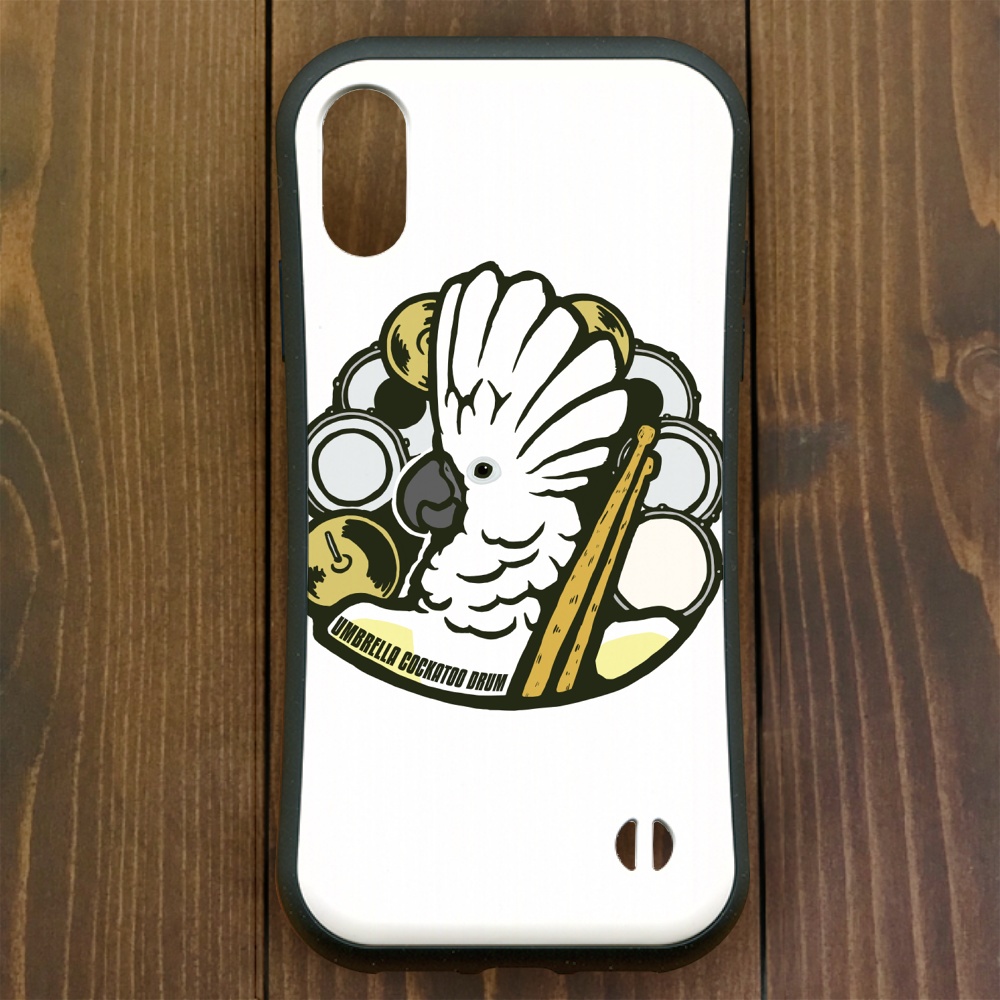 タイハクオウム【iPhone12・iPhone13対応】タイハクオウムのドラマー グリップケース