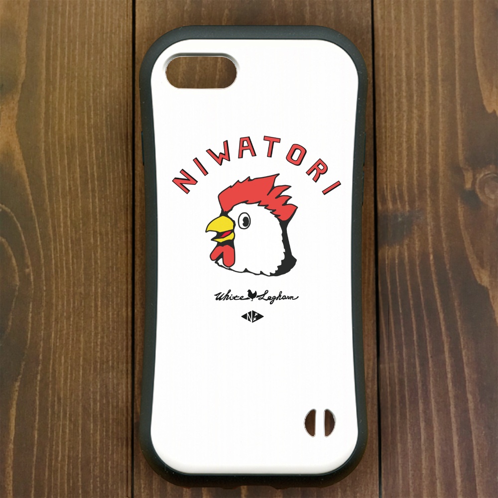 にわとり【iPhone12・iPhone13対応】ニワトリ・グリップケース