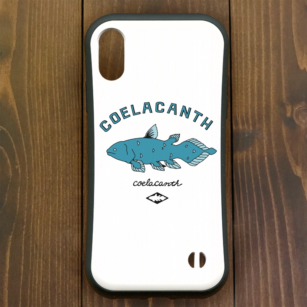 シーラカンス【iPhone13・iPhone14対応】シーラカンス・シーラカンスロゴ グリップケース iPhone用