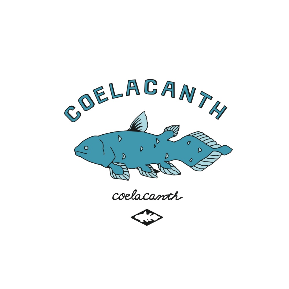 シーラカンス【iPhone13・iPhone14対応】シーラカンス・シーラカンスロゴ グリップケース iPhone用