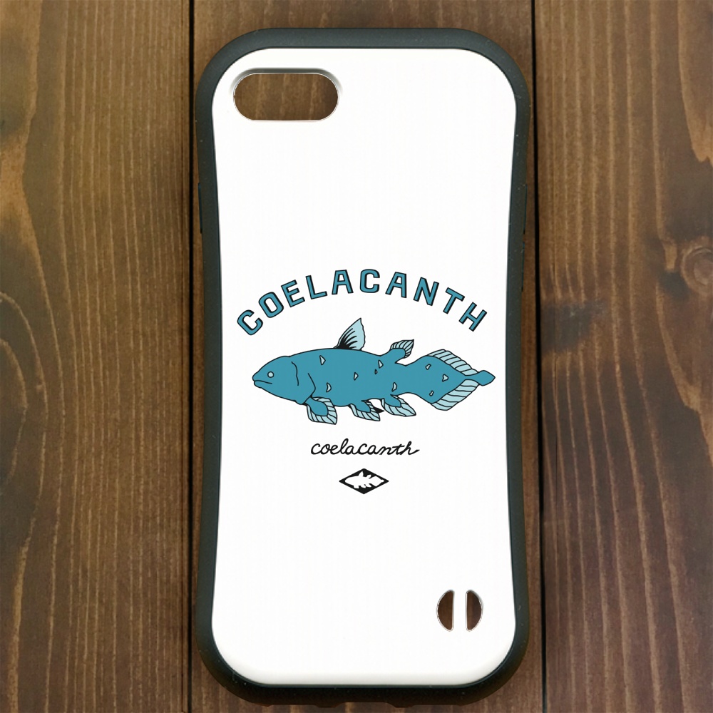 シーラカンス【iPhone13・iPhone14対応】シーラカンス・シーラカンスロゴ グリップケース iPhone用