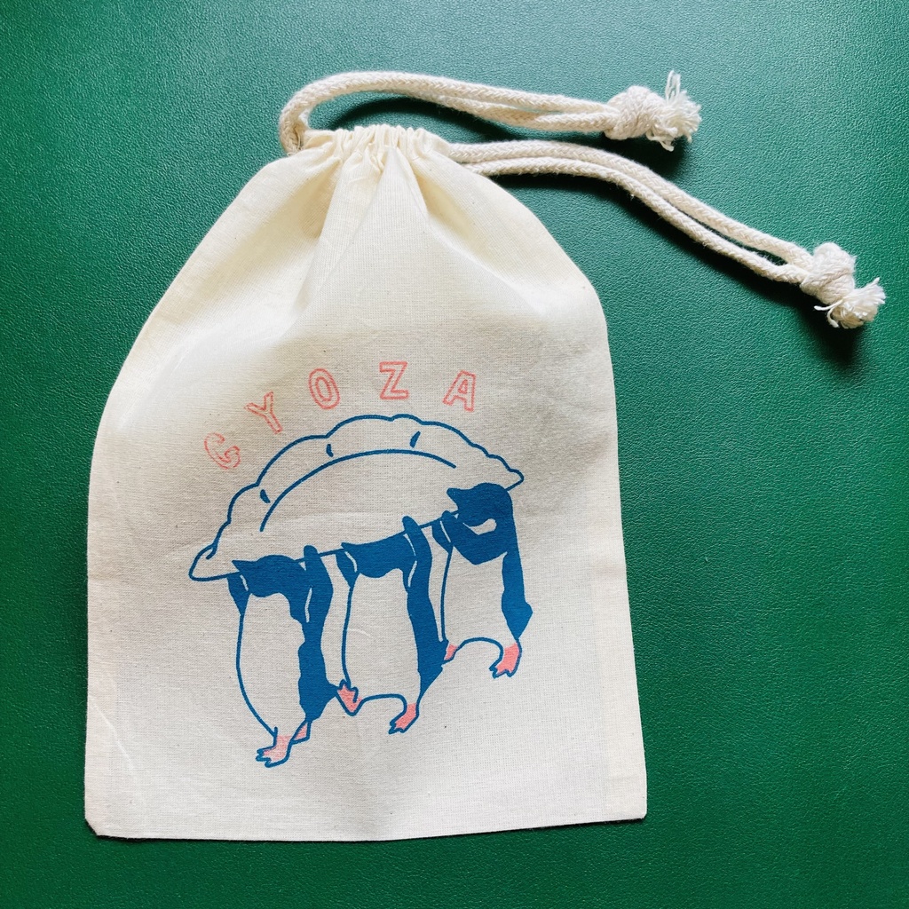 ペンギン【巾着】餃子はこび