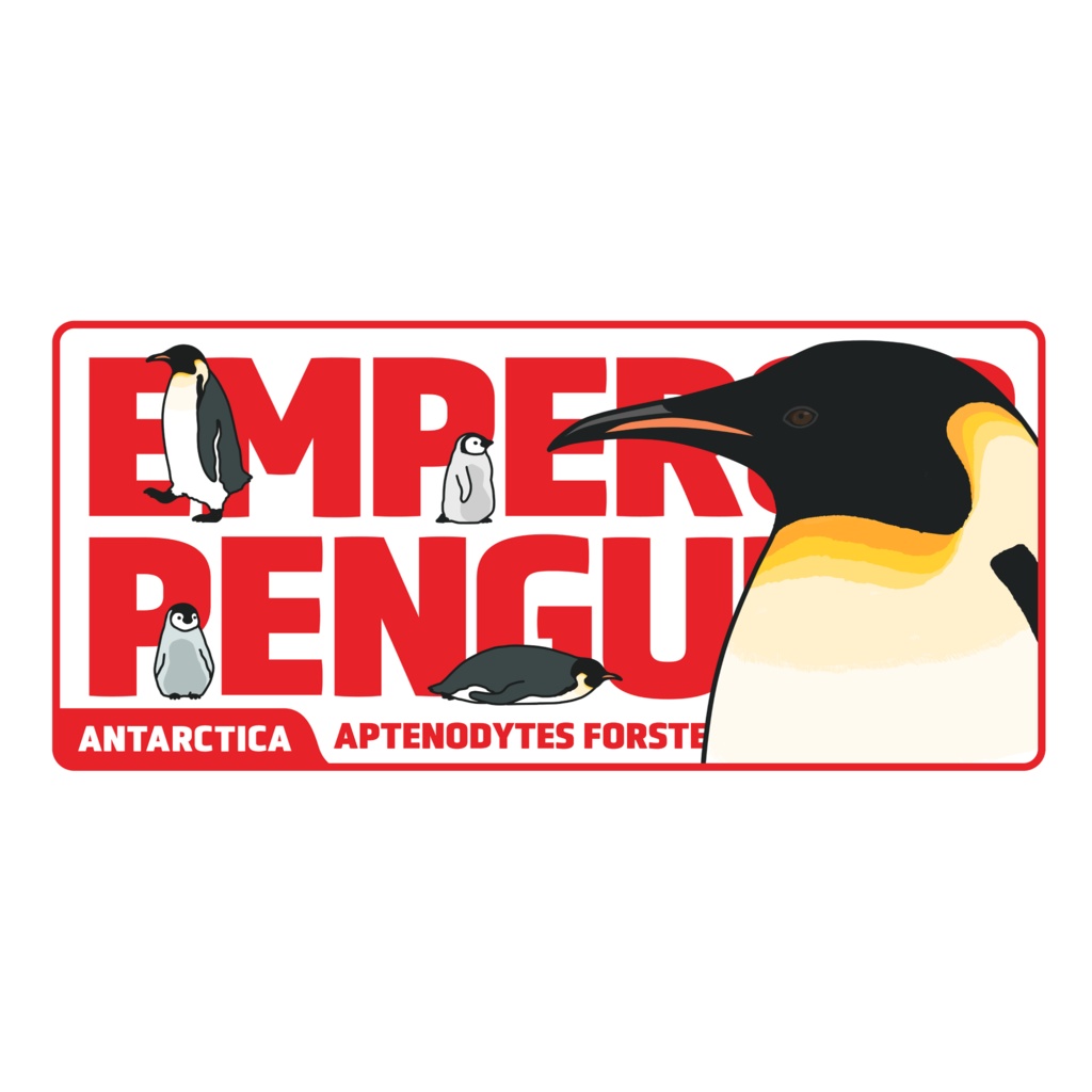 【ペンギン】エンペラーペンギン・グリップケース iPhone用【各機種あります】