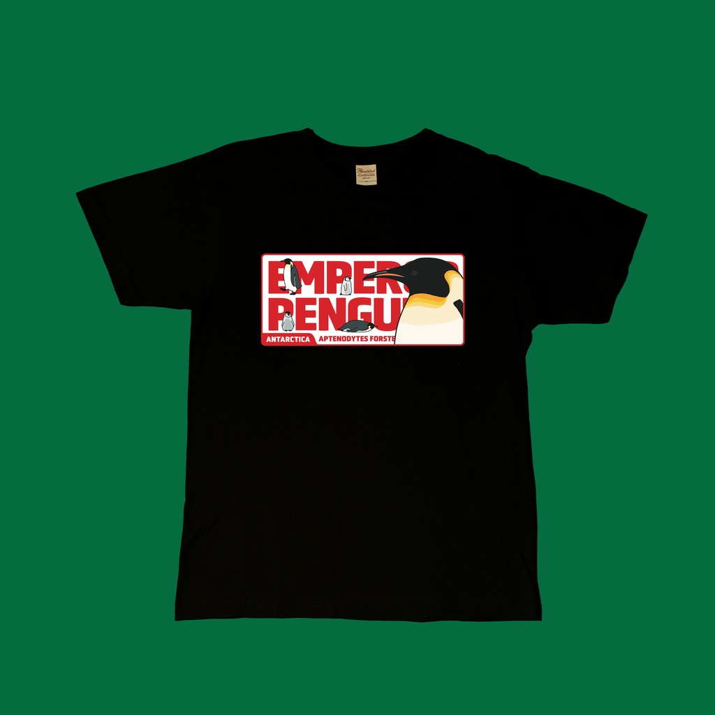  エンペラーペンギン Tシャツ ブラック