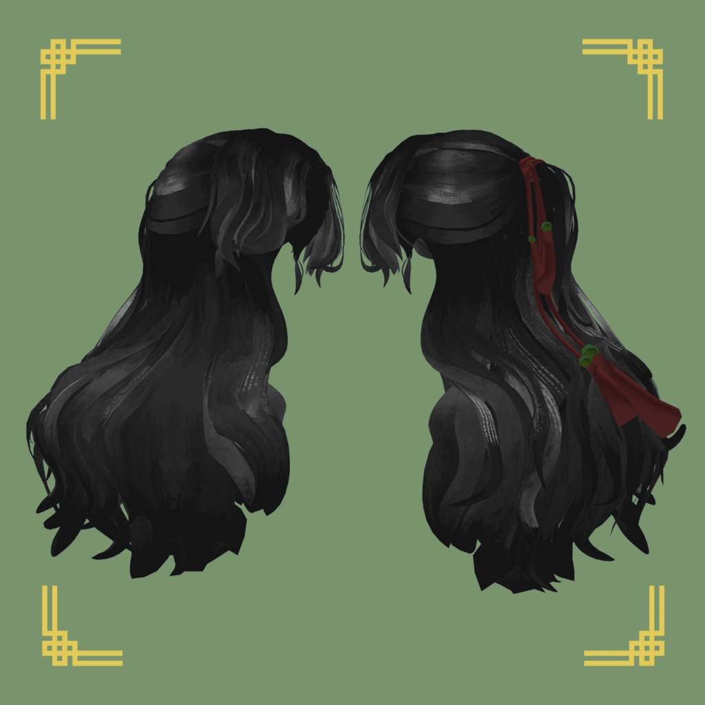 【VRChat】Horse Year´s Hair / 午年髪【しゅあん対応】