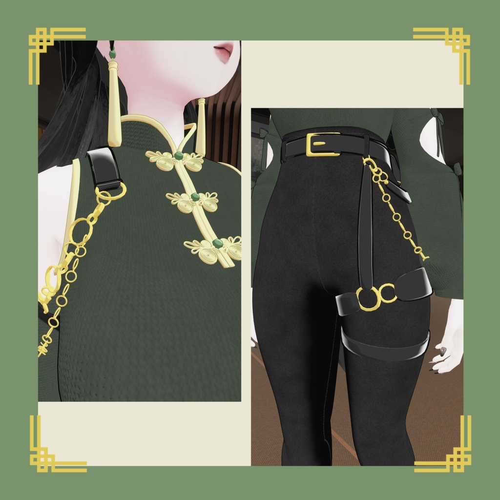 【VRChat】Horse Year´s Cloth/ 午年衣装【しゅあん対応】