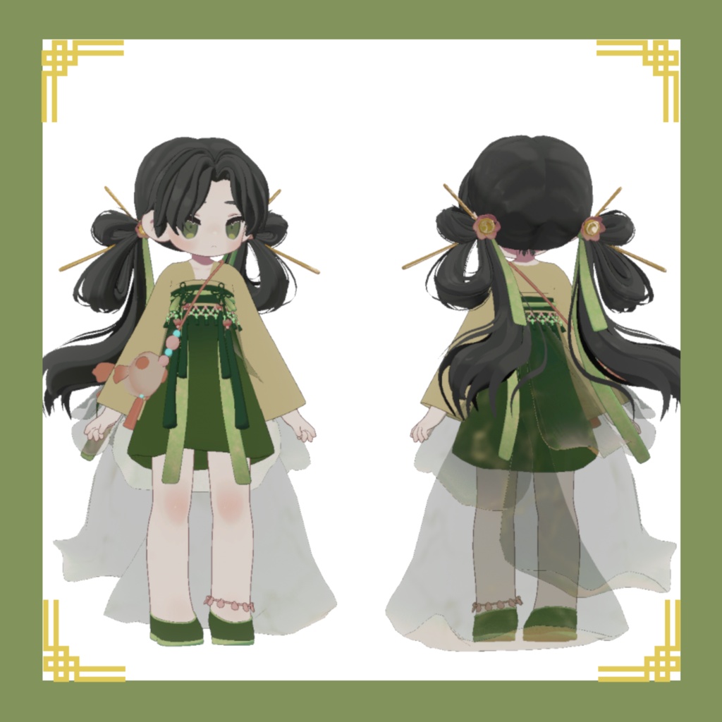 【VRChat】Goldfish Cloth/ 金魚衣装【キプフェル/Kipfel対応】
