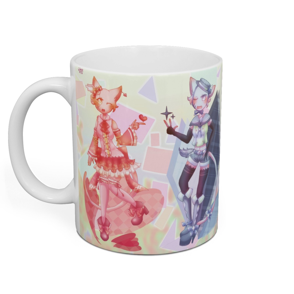 魔法少女四大AAマグカップ