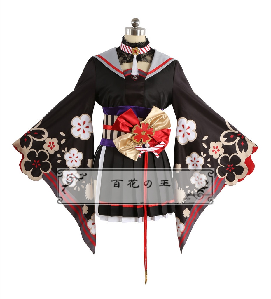 ブルーアーカイブ 狐坂ワカモ JK 和服 コスプレ衣装 コスチューム