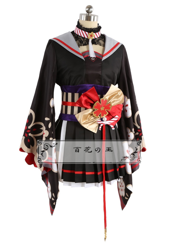 ブルーアーカイブ 狐坂ワカモ JK 和服 コスプレ衣装 コスチューム