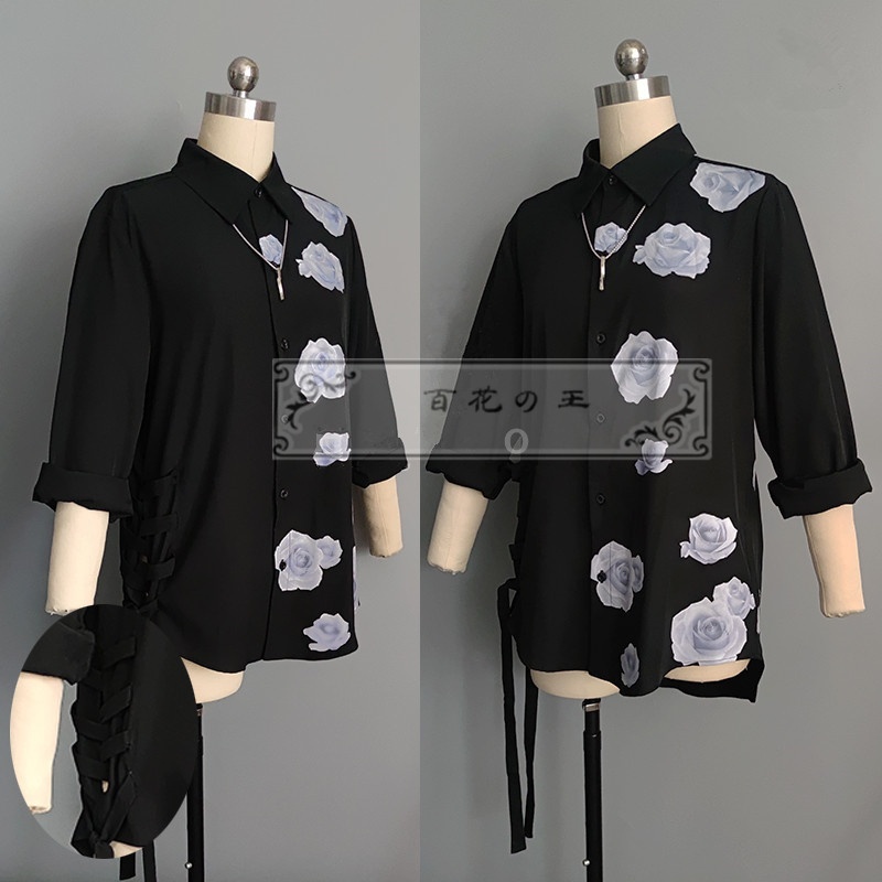 在庫品 VTuber バーチャルライバー knkn Kanae 叶 シャツ コスプレ衣装 コスチューム