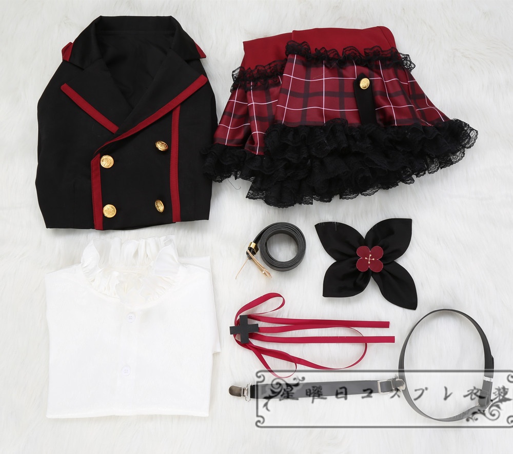 ブルーアーカイブ 浅黄ムツキ コスプレ衣装 コスチューム