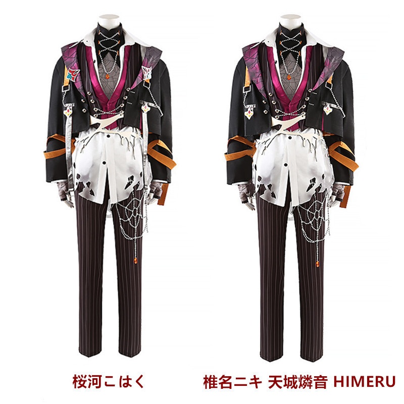あんスタ CrazyB 悪戯心 スパイダーハロウィン 桜河こはく 椎名ニキ 天城燐音 HIMERU コスプレ衣装 コスチューム