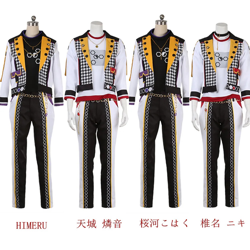 あんスタ Crazy:B HIMERU 天城燐音 桜河こはく 椎名ニキ コスプレ衣装 コスチューム