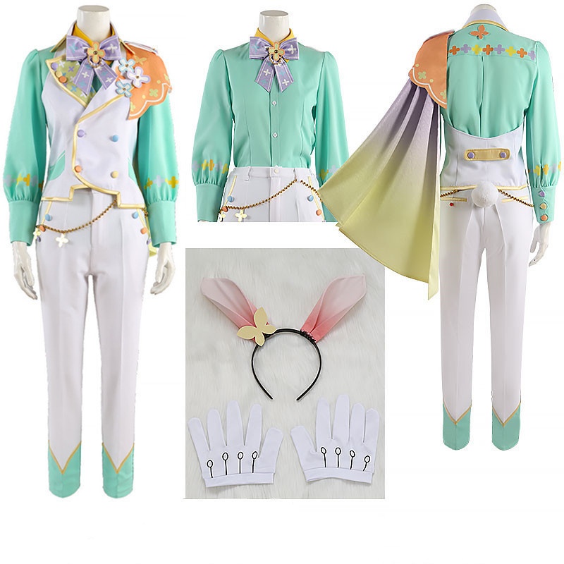 あんスタ PuffyBunny パラダイムリバシ 日々樹渉 葵ひなた 天城一彩 仙石忍 影片みか コスプレ衣装 コスチューム
