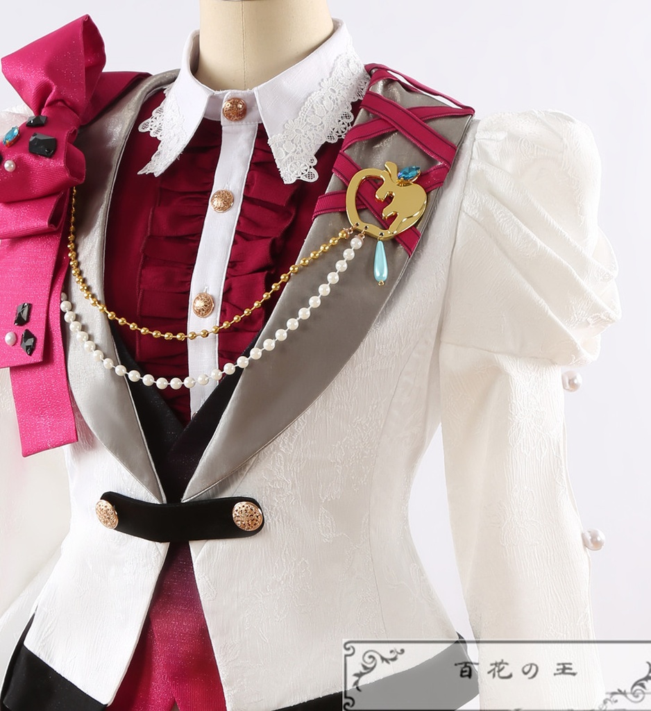 あんスタ 溶けた心*思い出のスノーホワイト 花群冬芽 冴霧笑主 名都神無 宝丈萊香 コスプレ衣装 コスチューム