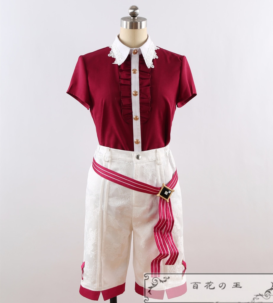 あんスタ 溶けた心*思い出のスノーホワイト 花群冬芽 冴霧笑主 名都神無 宝丈萊香 コスプレ衣装 コスチューム